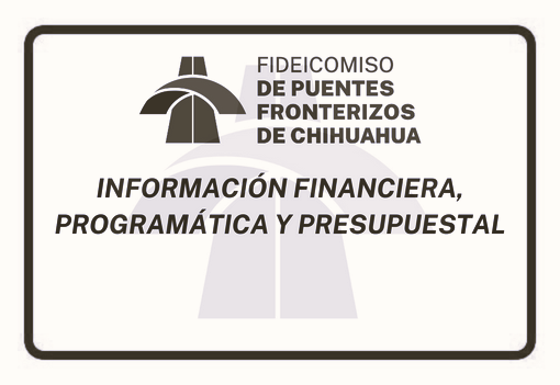 Información Financiera, Programática y Presupuestal